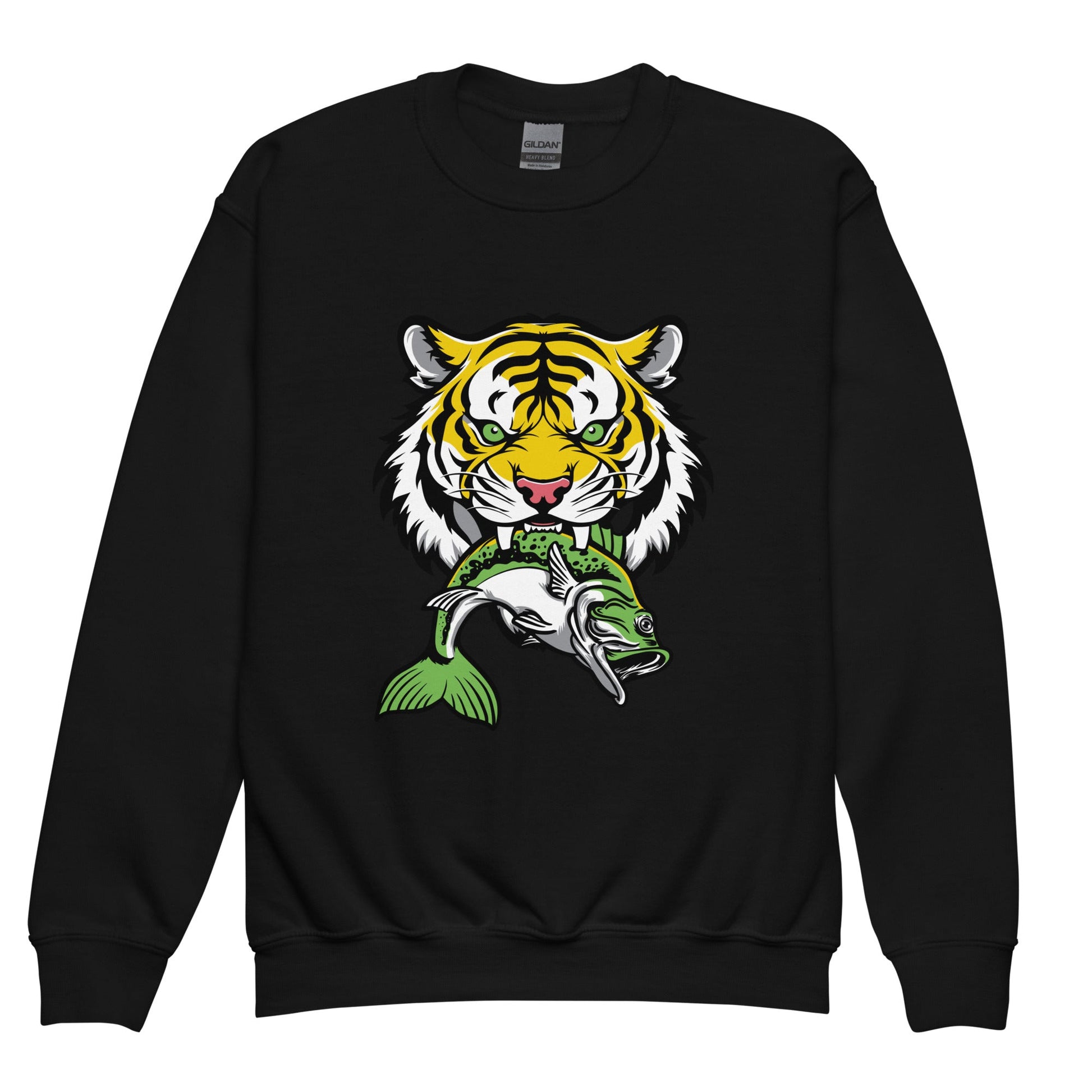Classic | Youth Sweatshirt | DeKalb Fishing Team | Mascot Logo
