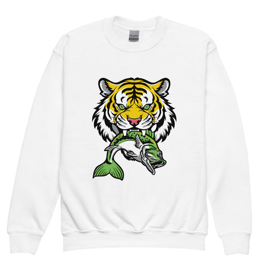 Classic | Youth Sweatshirt | DeKalb Fishing Team | Mascot Logo