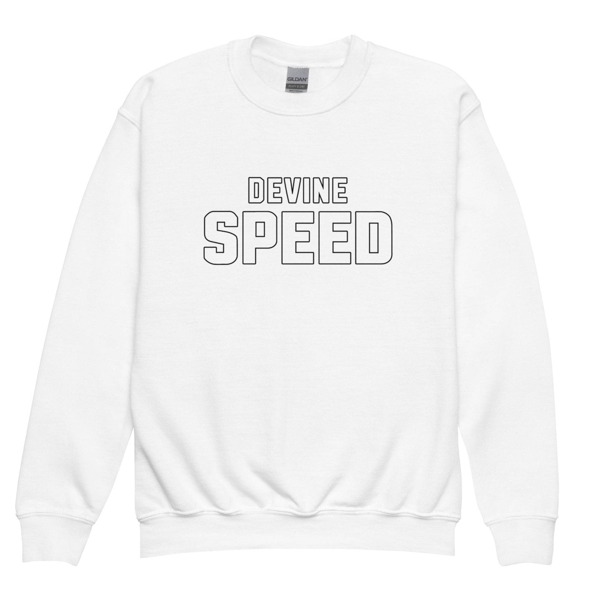 Classic | Youth Sweatshirt | Devine Speed | Script Logo