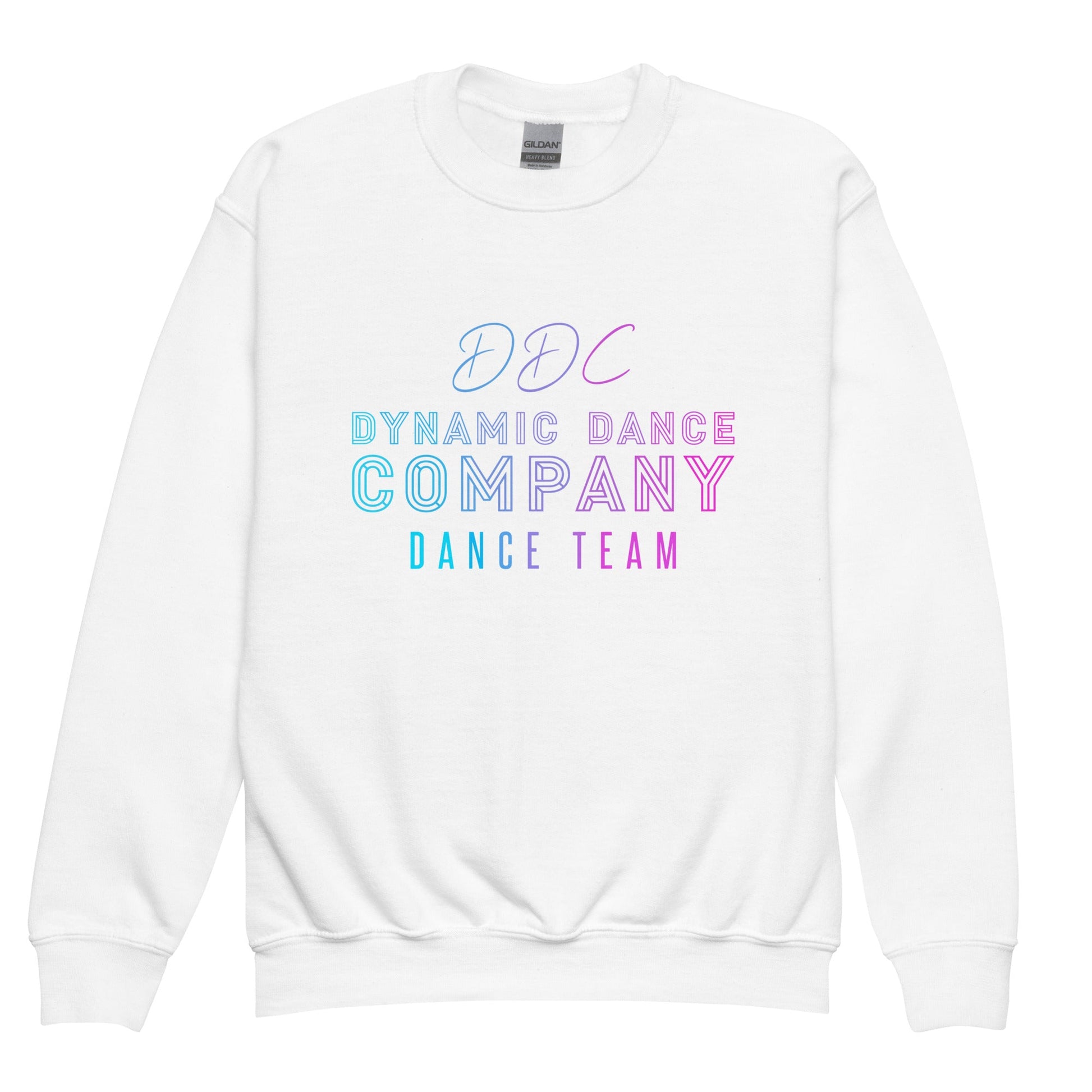 Classic | Youth Sweatshirt | Dynamic Dance Company | Damce Team Logo