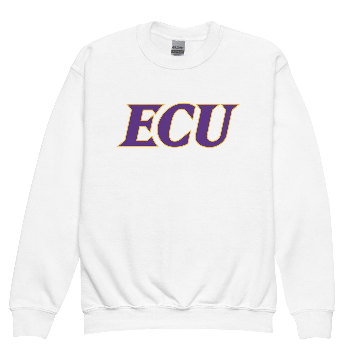 Classic | Youth Sweatshirt | ECU Club Womens Lacrosse | Crest Logo