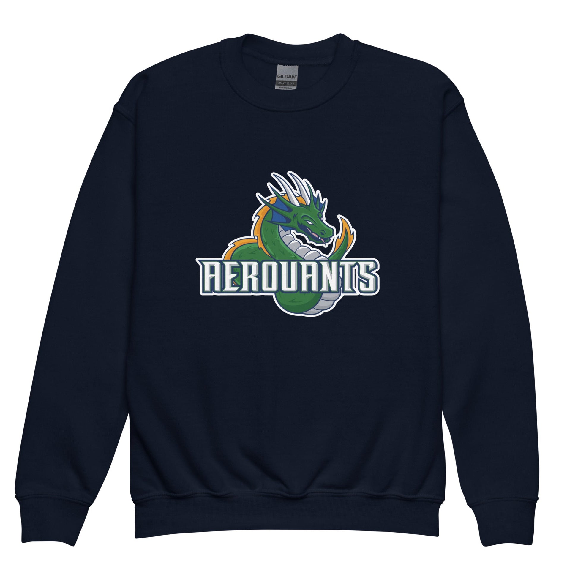Classic | Youth Sweatshirt | Emerald High School Baseball | Dragon Logo
