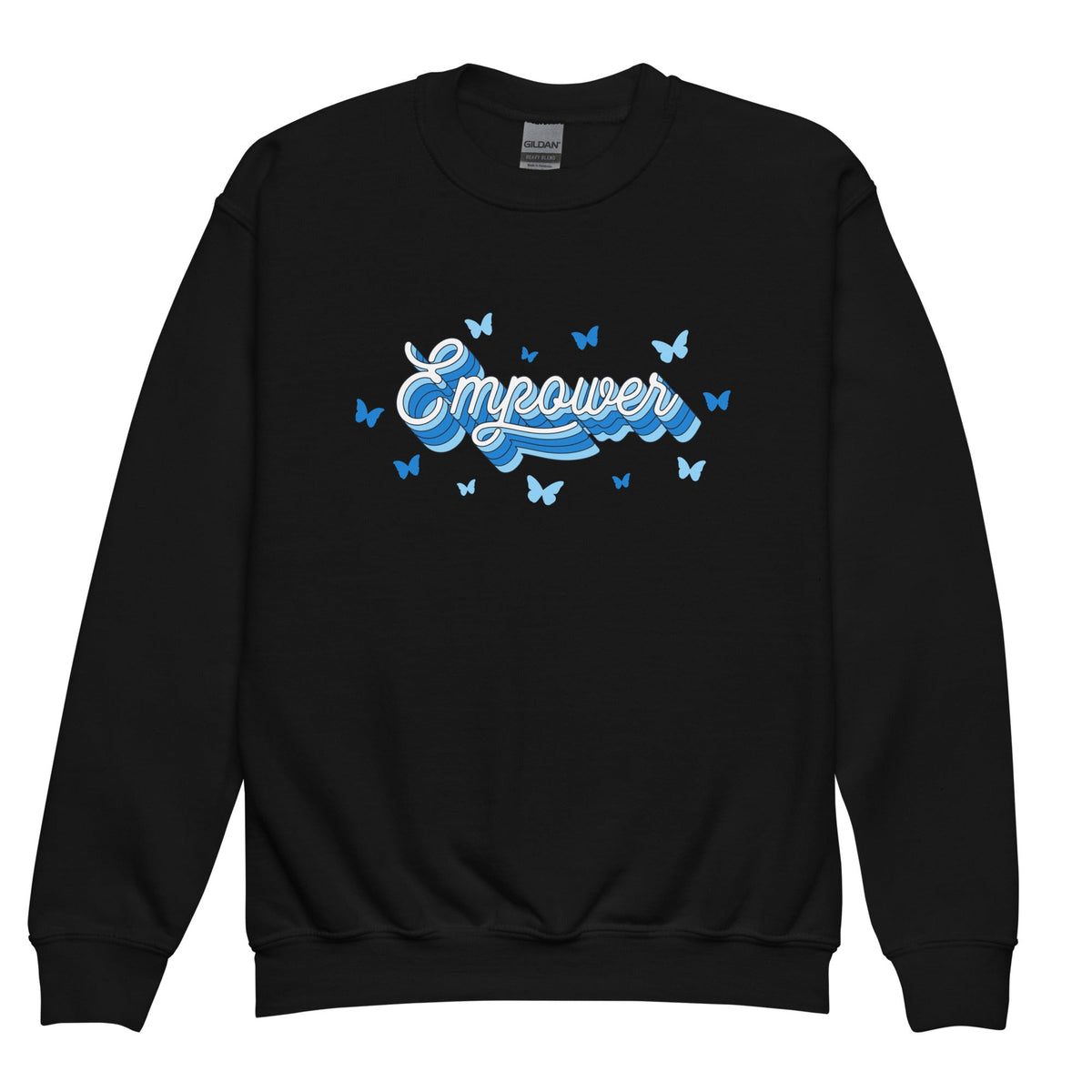Classic | Youth Sweatshirt | Empower Volleyball Club | Vanguard Logo