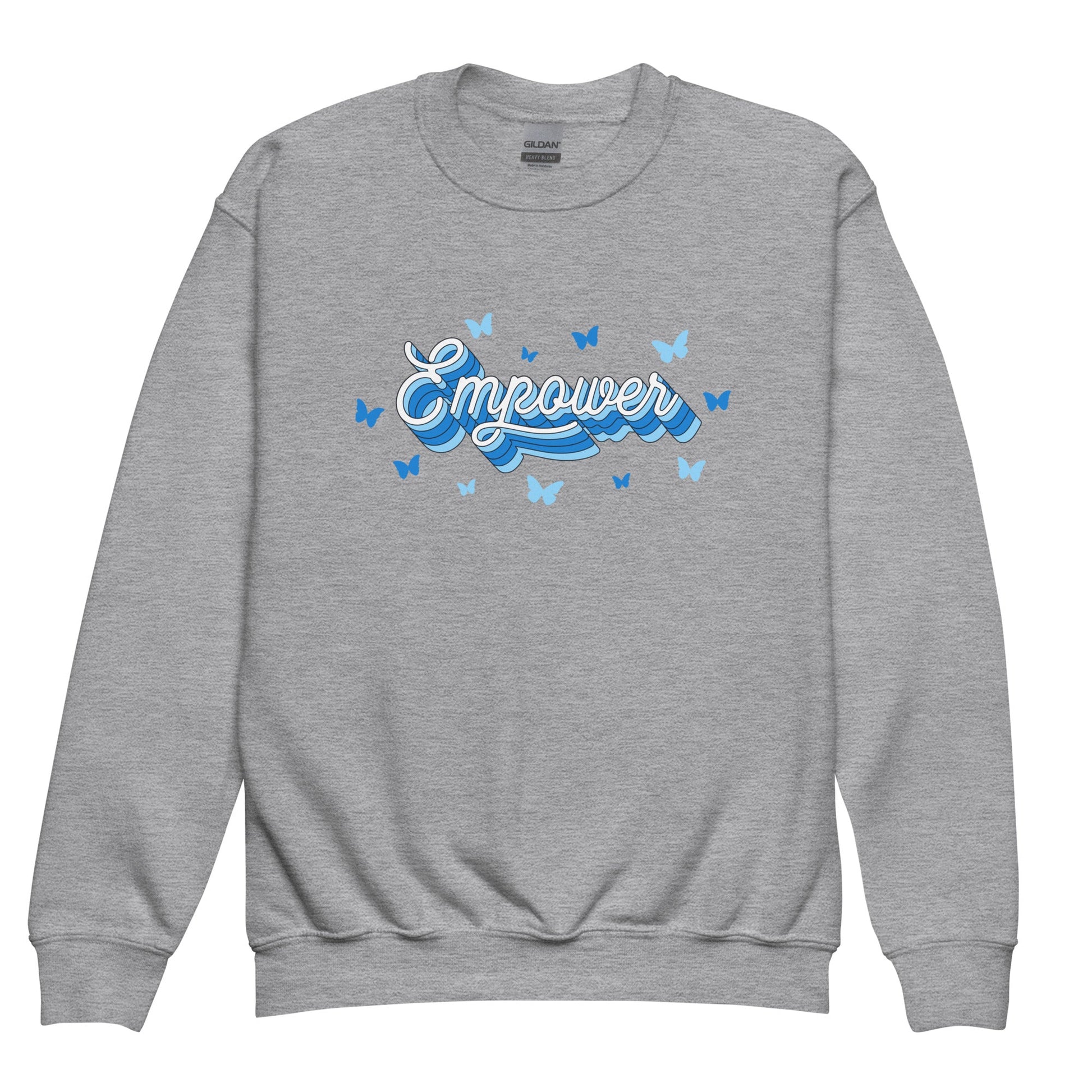 Classic | Youth Sweatshirt | Empower Volleyball Club | Vanguard Logo