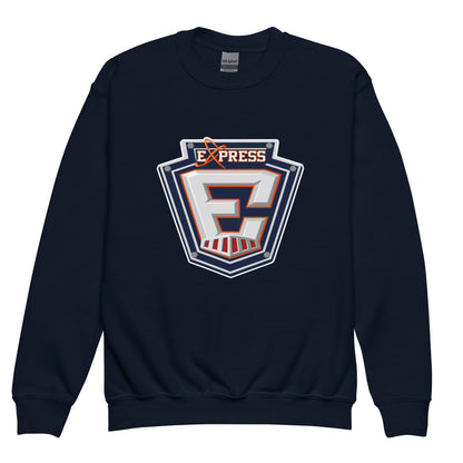 Classic | Youth Sweatshirt | Erie Express Football | E Badge Logo