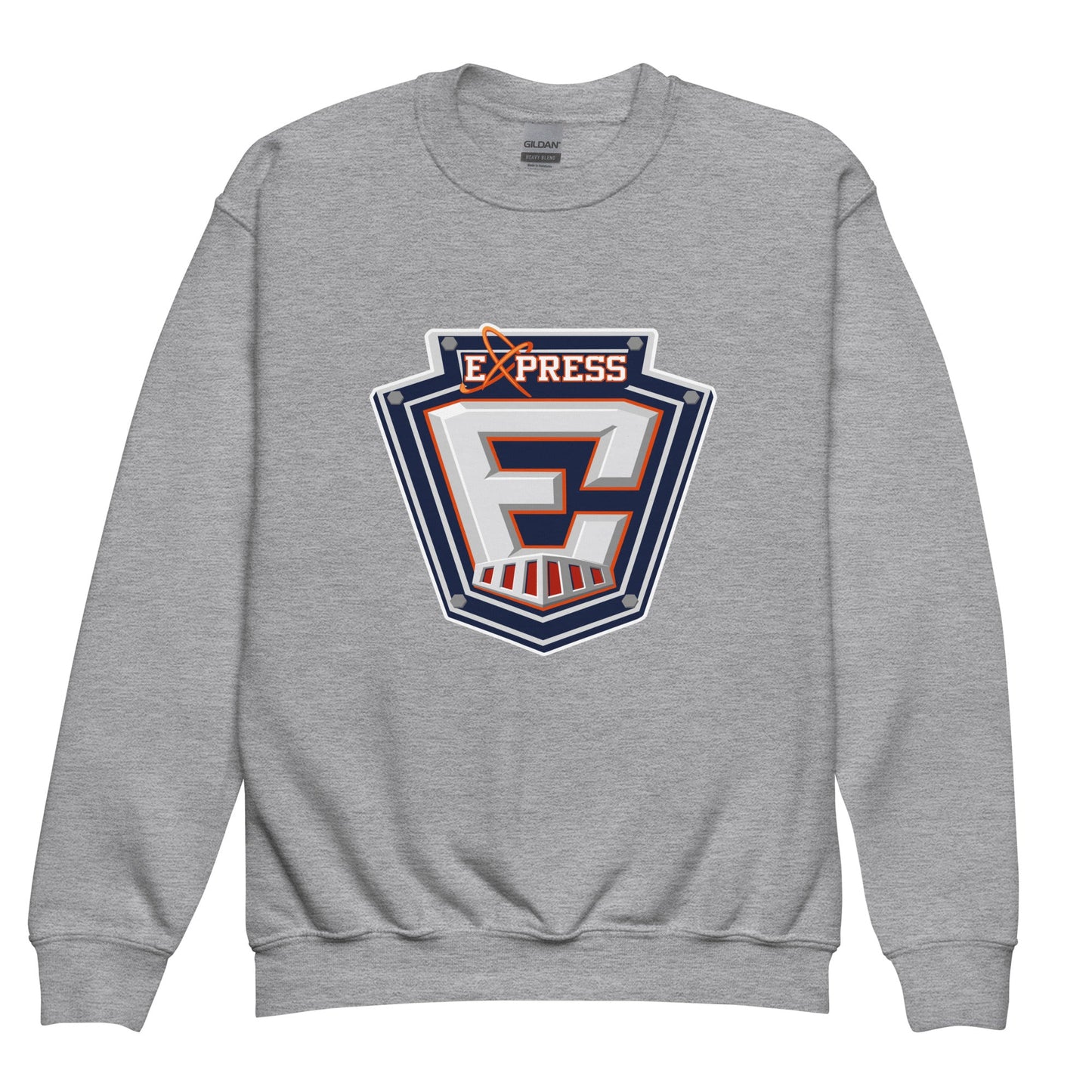 Classic | Youth Sweatshirt | Erie Express Football | E Badge Logo