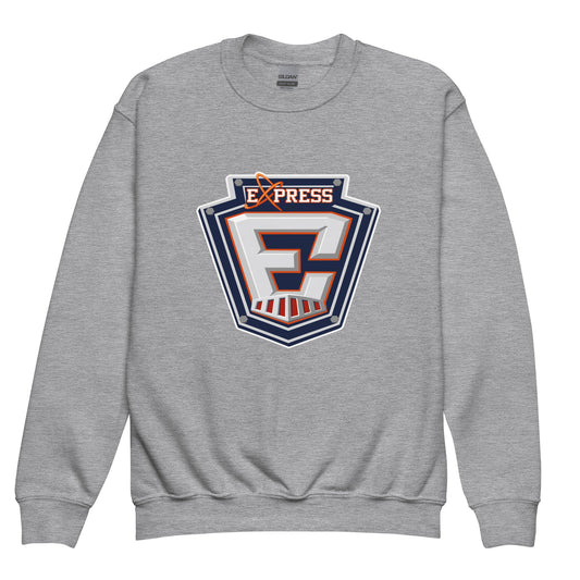 Classic | Youth Sweatshirt | Erie Express Football | E Badge Logo