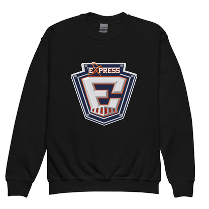 Classic | Youth Sweatshirt | Erie Express Football | E Badge Logo