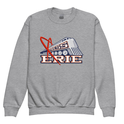 Classic | Youth Sweatshirt | Erie Express Football | Locomotive Logo