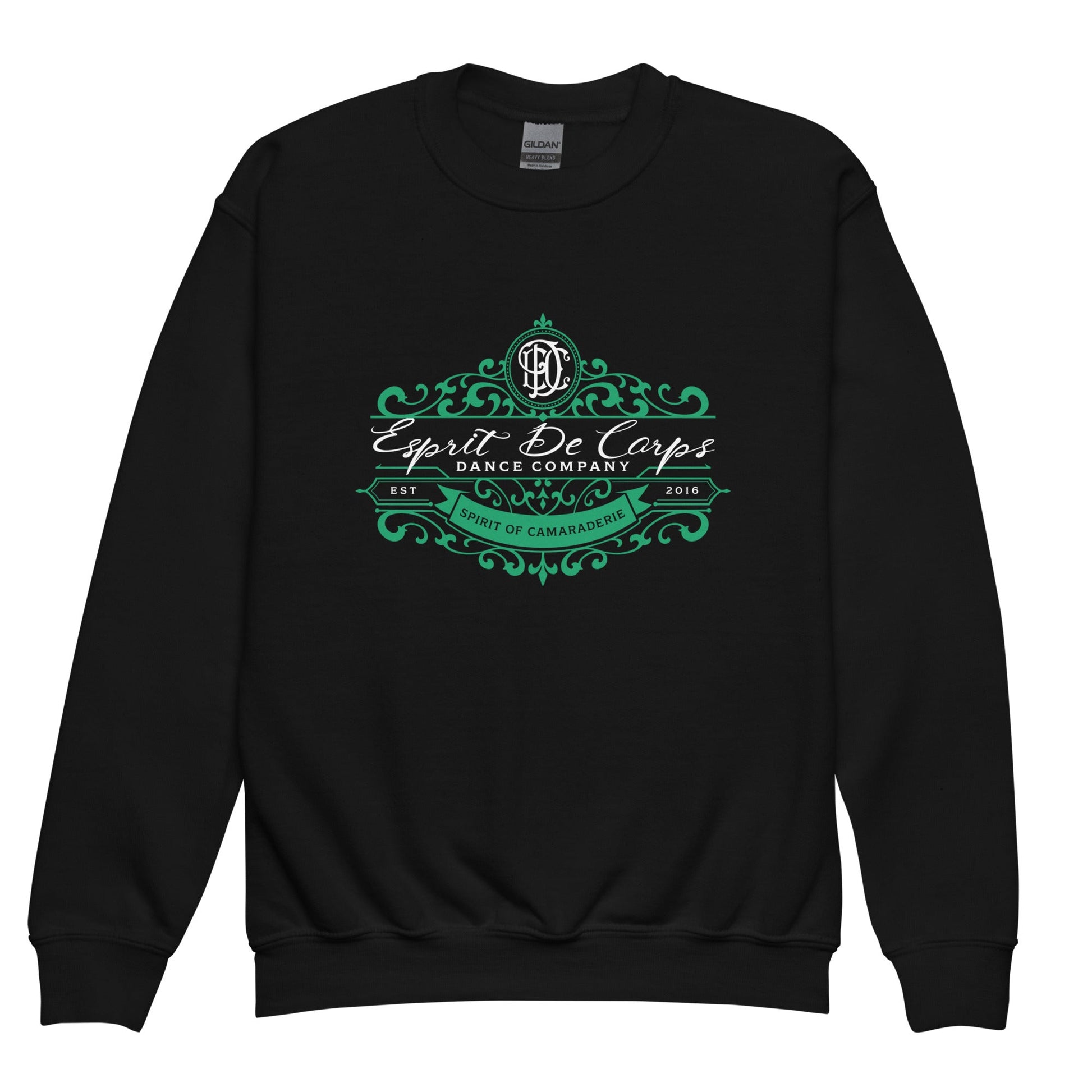 Classic | Youth Sweatshirt | Esprit de Corps Dance Co., LLC | Crest Logo