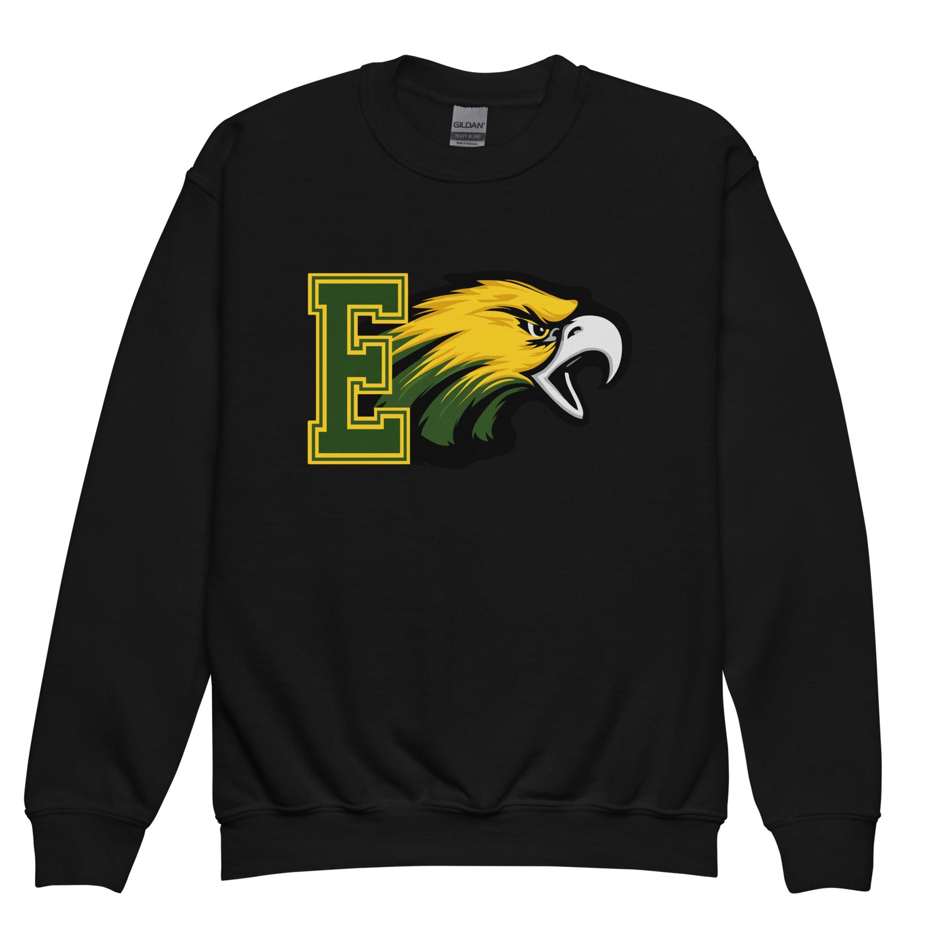 Classic | Youth Sweatshirt | Evergreen Junior High | Mascot Logo