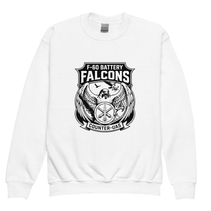 Classic | Youth Sweatshirt | F - 60th ADA | Falcon Shield Logo