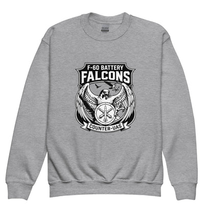 Classic | Youth Sweatshirt | F - 60th ADA | Falcon Shield Logo