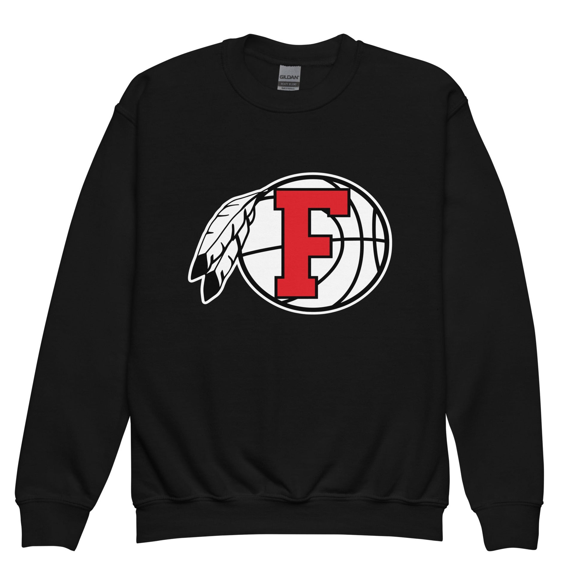 Classic | Youth Sweatshirt | Fallbrook Basketball | Retro Logo