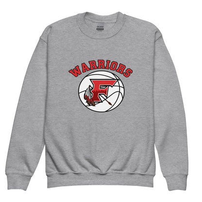 Classic | Youth Sweatshirt | Fallbrook Basketball | Warriors Logo