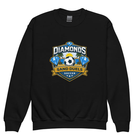 Classic | Youth Sweatshirt | FC Charles: Diamonds | Crest Logo