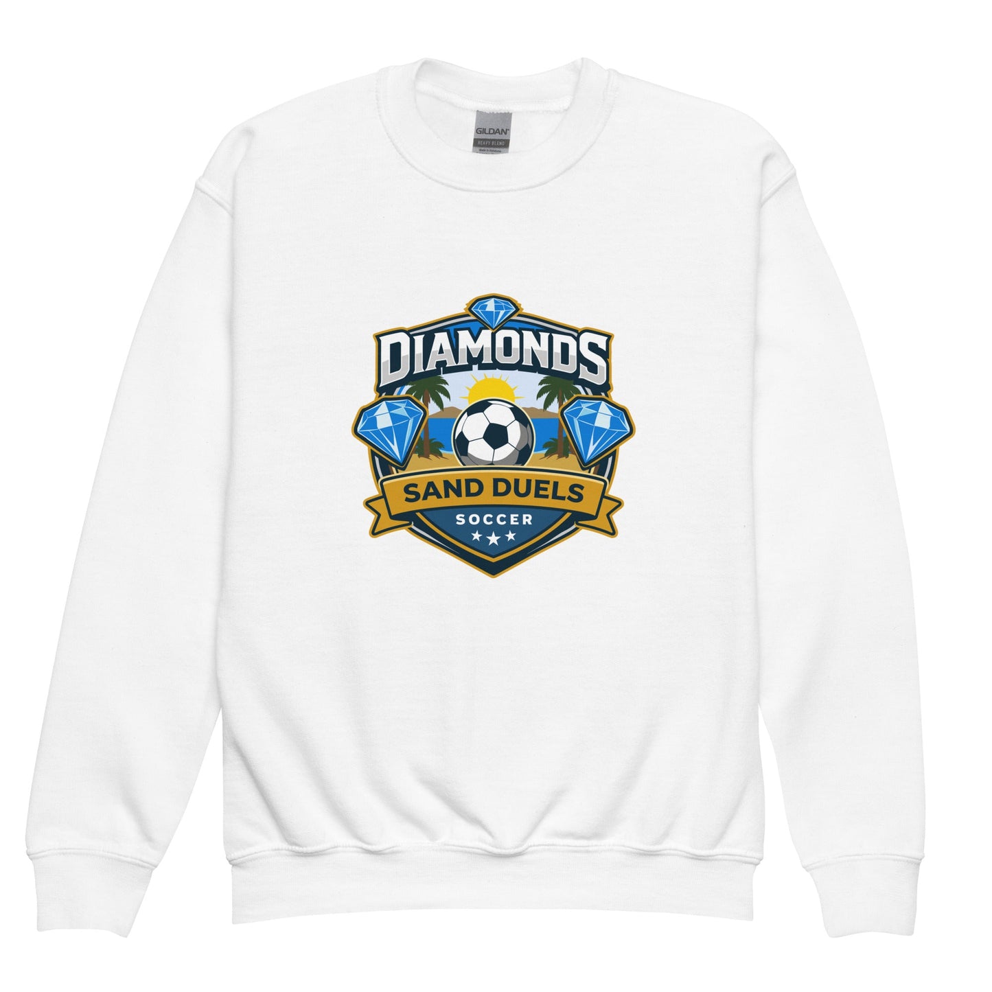 Classic | Youth Sweatshirt | FC Charles: Diamonds | Crest Logo