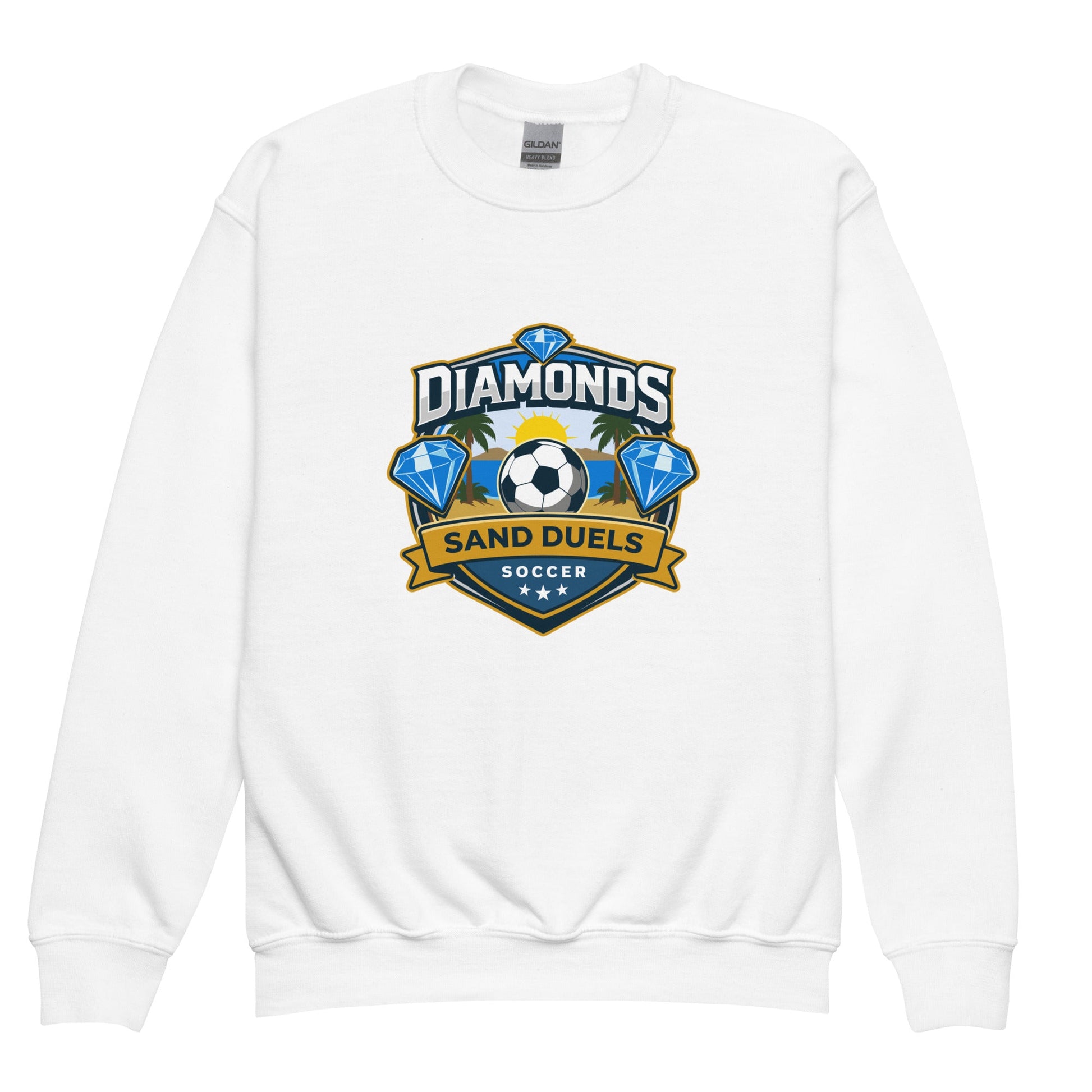 Classic | Youth Sweatshirt | FC Charles: Diamonds | Crest Logo