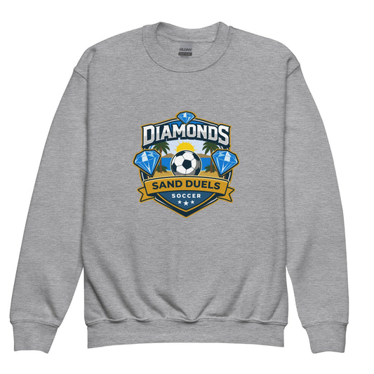 Classic | Youth Sweatshirt | FC Charles: Diamonds | Crest Logo