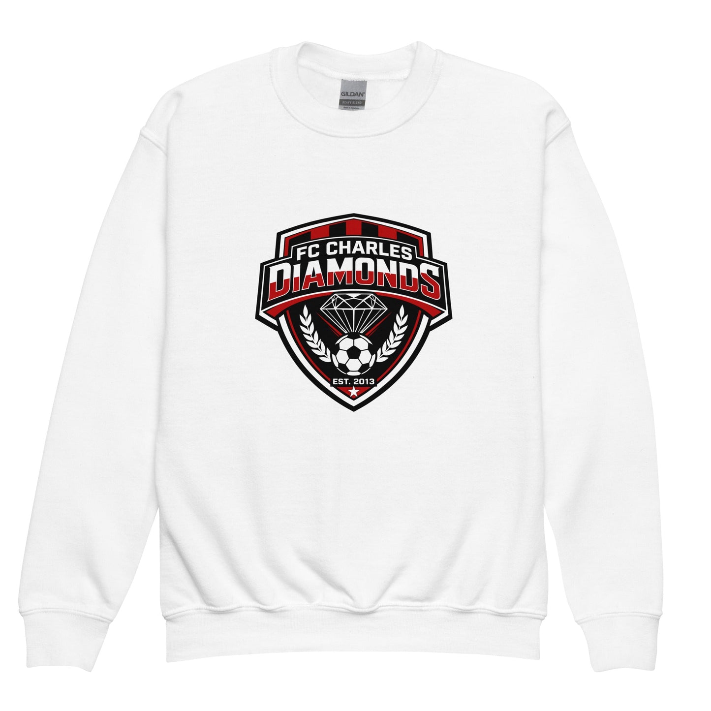 Classic | Youth Sweatshirt | FC Charles: Diamonds | Emblem Logo