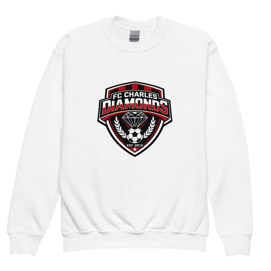 Classic | Youth Sweatshirt | FC Charles: Diamonds | Emblem Logo