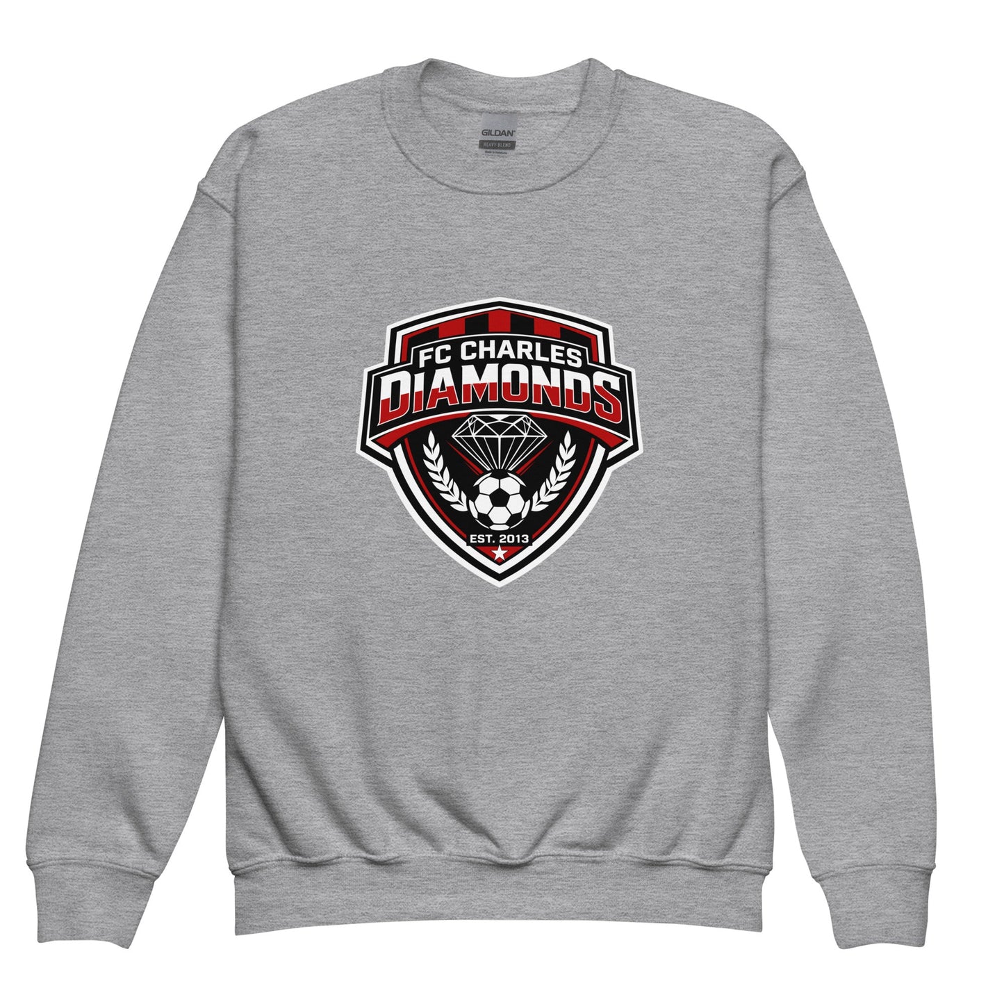 Classic | Youth Sweatshirt | FC Charles: Diamonds | Emblem Logo