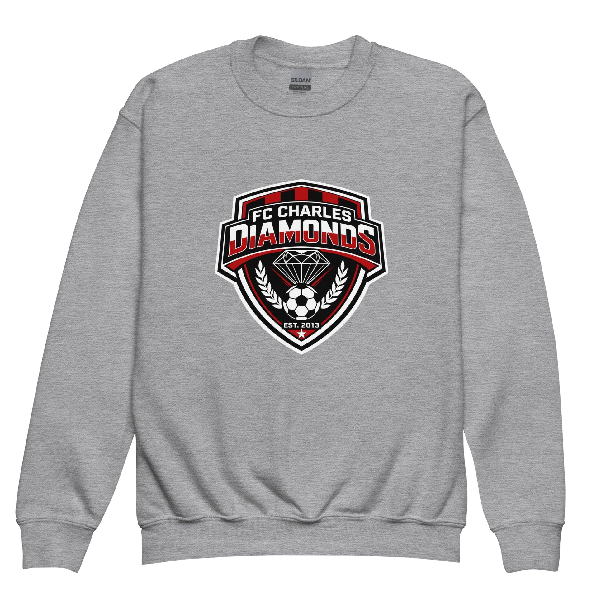 Classic | Youth Sweatshirt | FC Charles: Diamonds | Emblem Logo