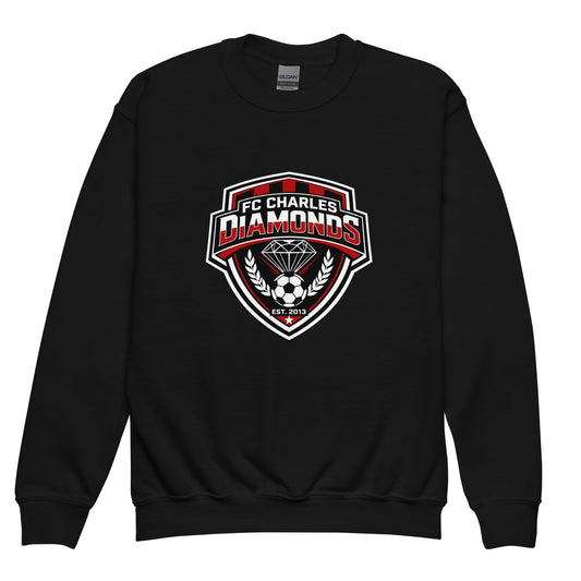 Classic | Youth Sweatshirt | FC Charles: Diamonds | Emblem Logo
