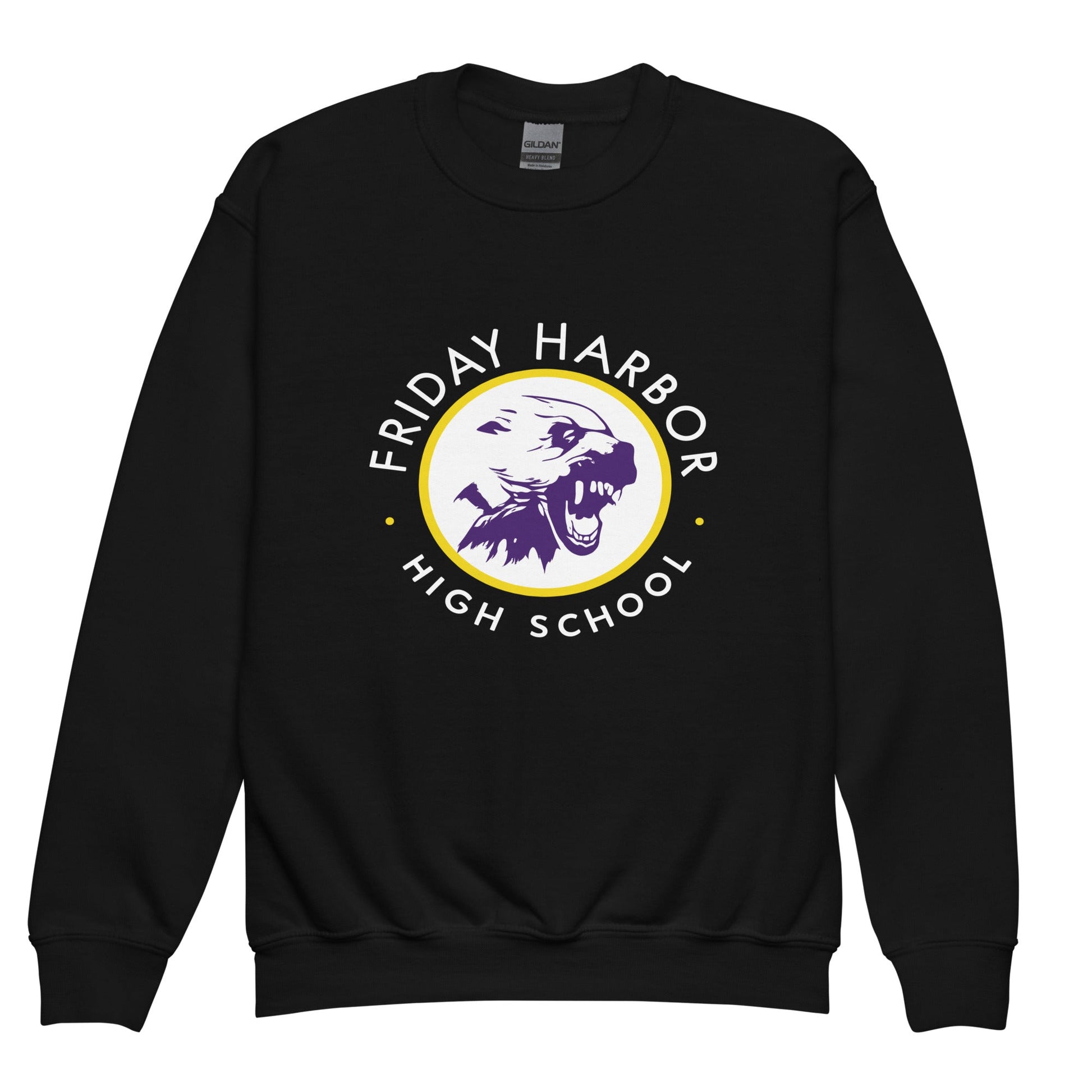 Classic | Youth Sweatshirt | Friday Harbor Girls Basketball | Alt Logo