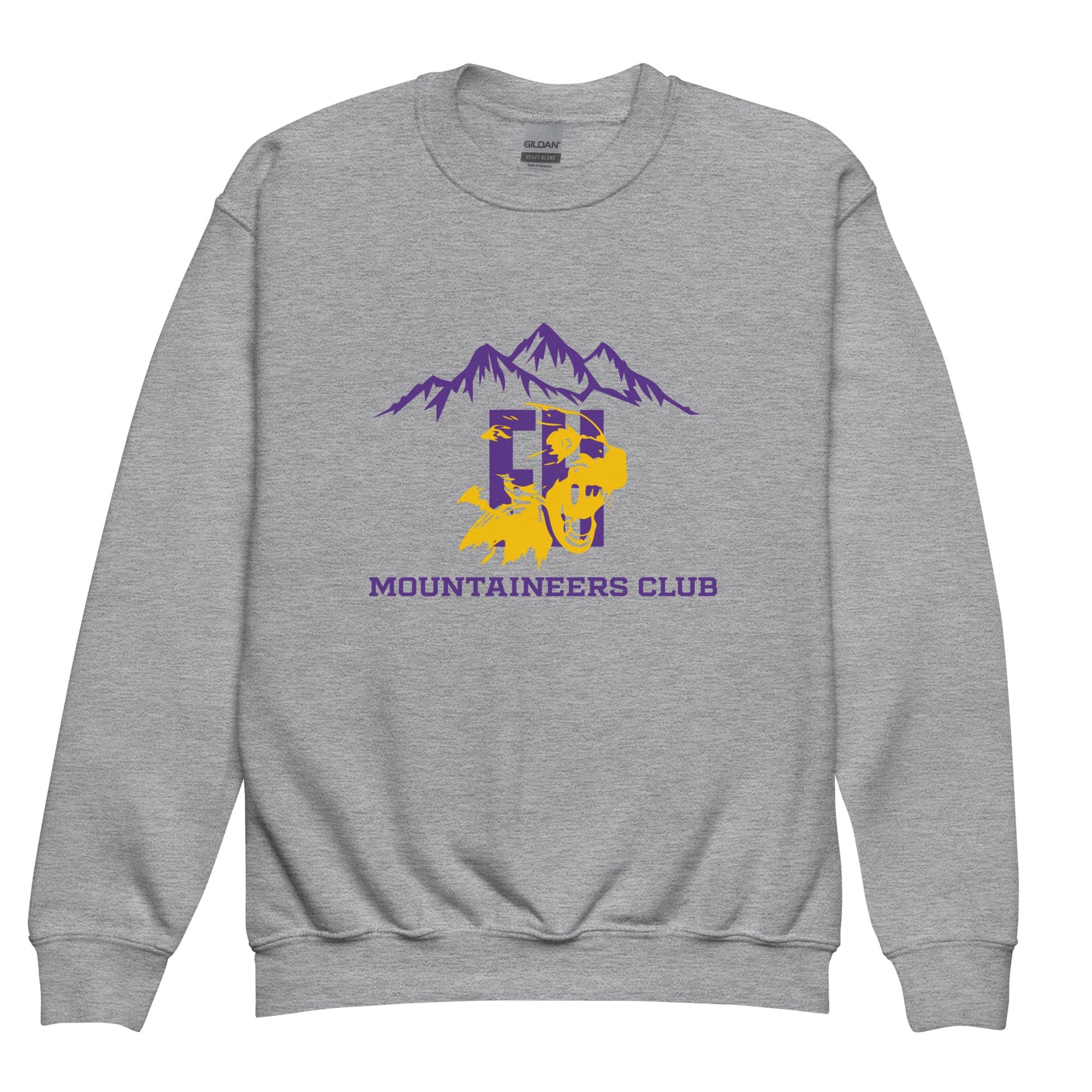 Classic | Youth Sweatshirt | Friday Harbor High School Mountaineers Club | Mountaineers Logo