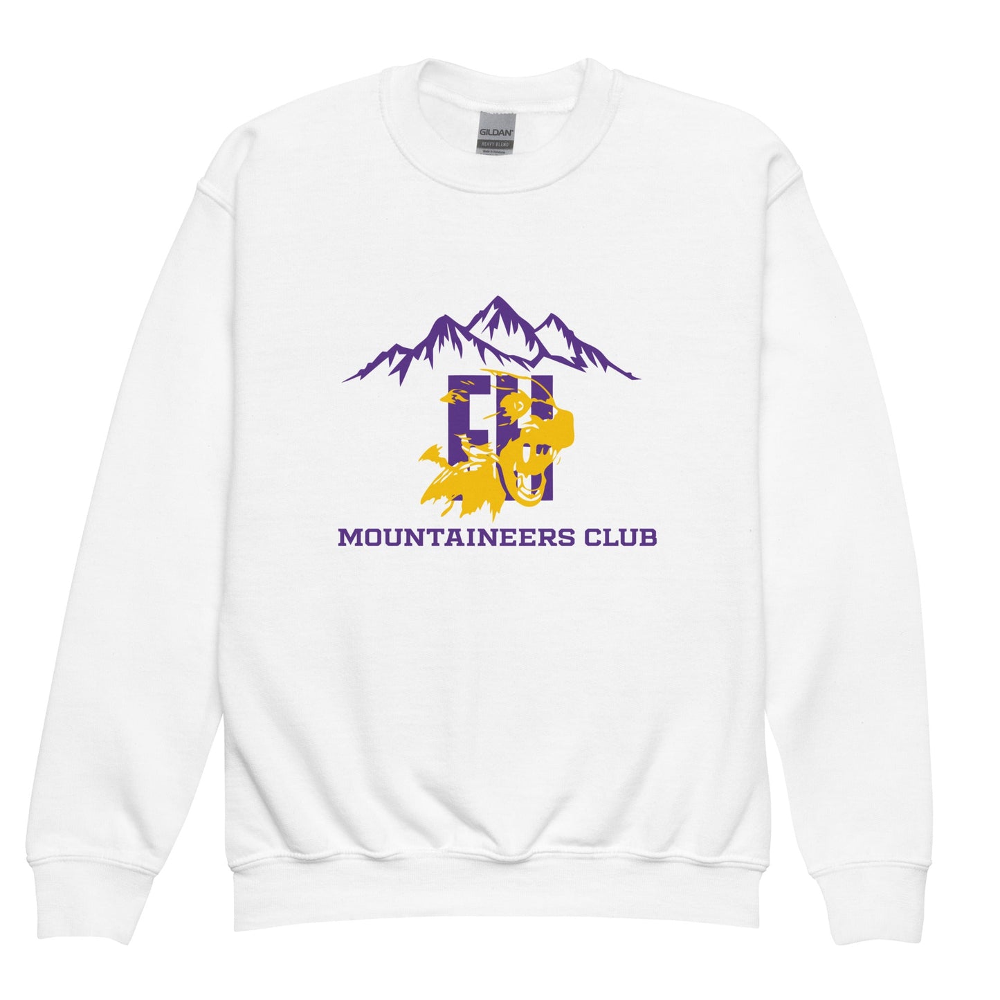 Classic | Youth Sweatshirt | Friday Harbor High School Mountaineers Club | Mountaineers Logo