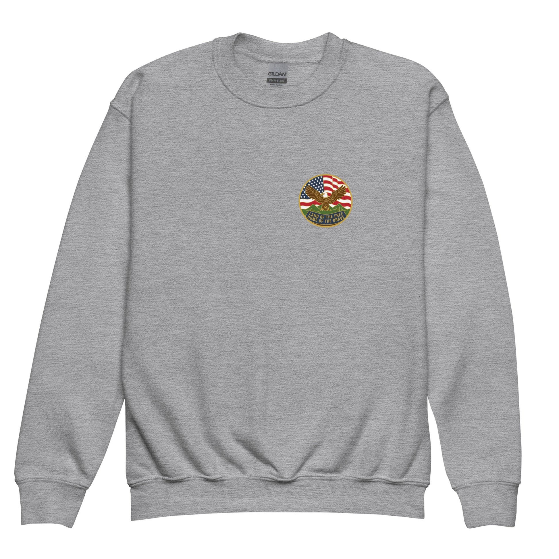 Classic | Youth Sweatshirt | Georgia State Society Children of the American Revolution | Badge Logo
