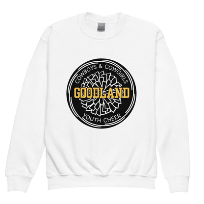Classic | Youth Sweatshirt | Goodland Youth Cheer | Badge Logo