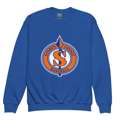 Classic | Youth Sweatshirt | Goshen Savage Baseball | Badge Logo