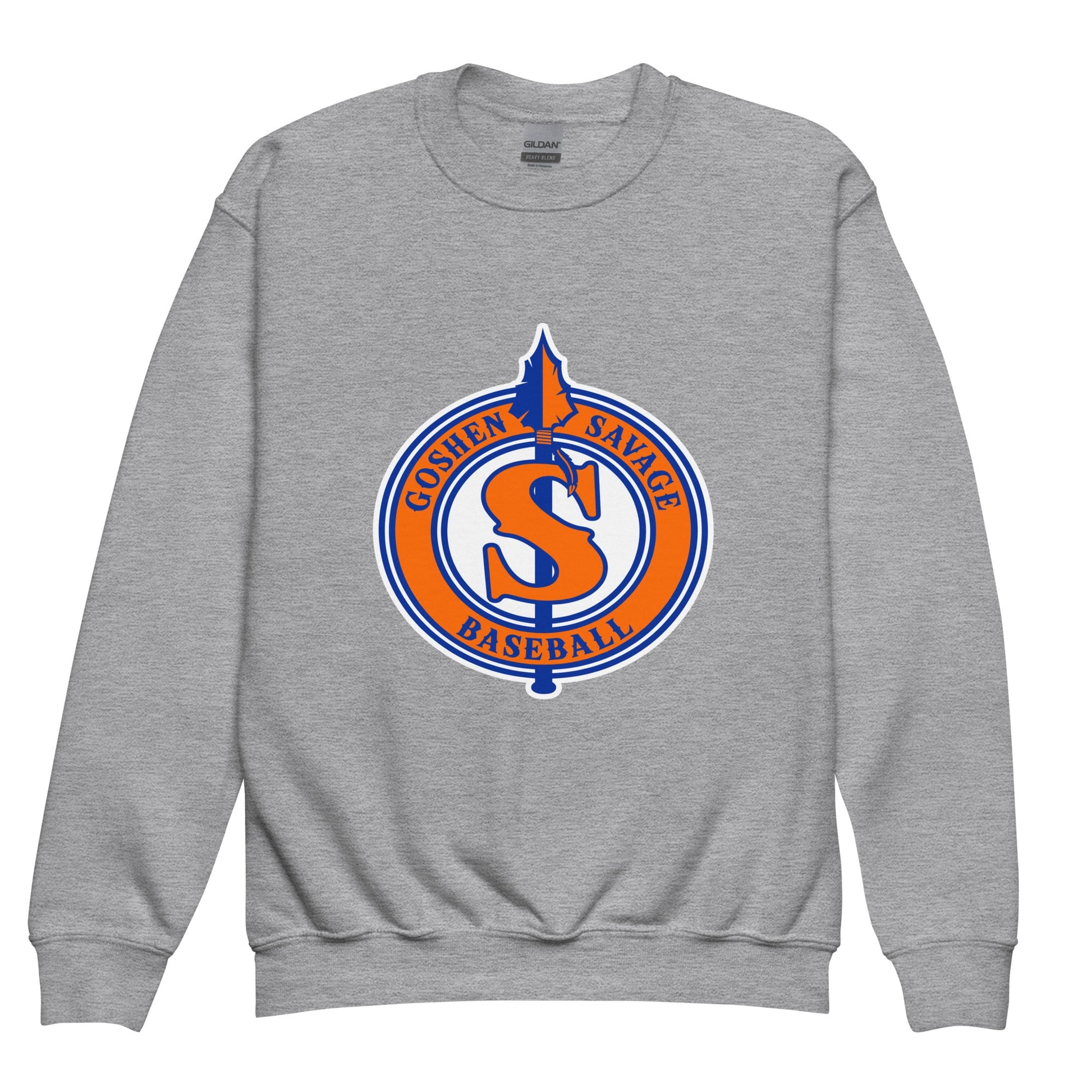Classic | Youth Sweatshirt | Goshen Savage Baseball | Badge Logo