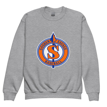 Classic | Youth Sweatshirt | Goshen Savage Baseball | Badge Logo