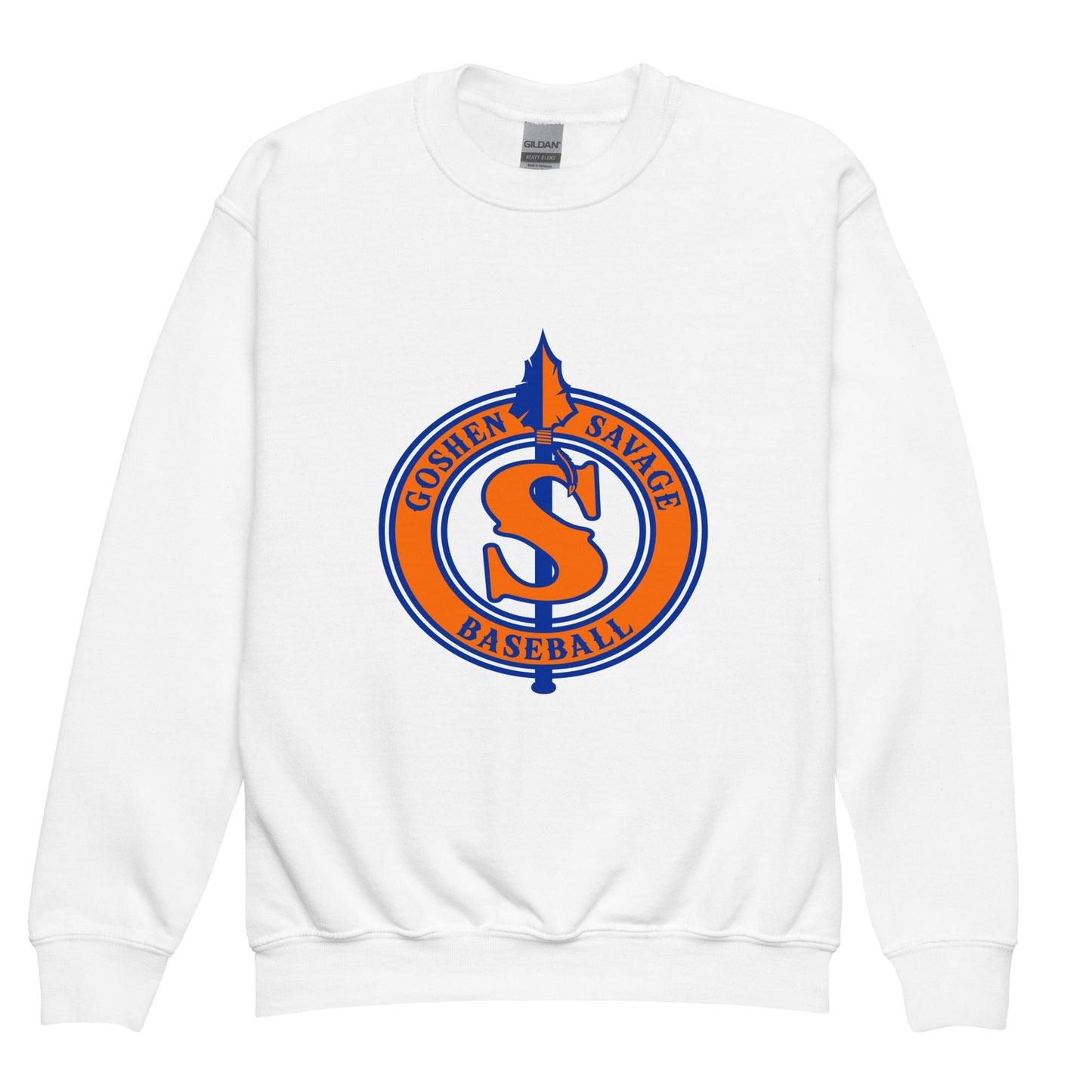 Classic | Youth Sweatshirt | Goshen Savage Baseball | Badge Logo