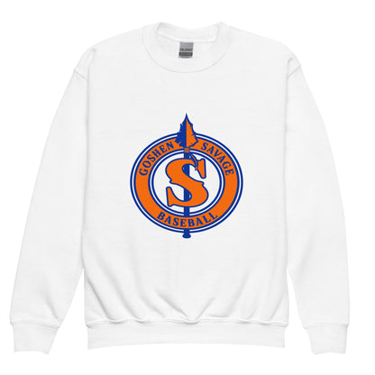 Classic | Youth Sweatshirt | Goshen Savage Baseball | Badge Logo