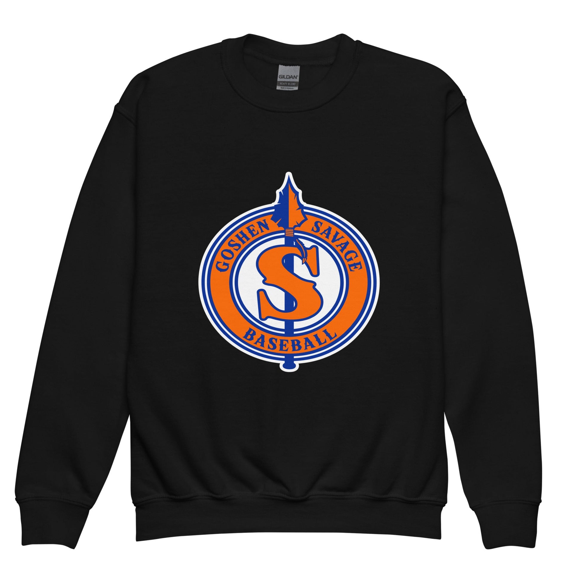 Classic | Youth Sweatshirt | Goshen Savage Baseball | Badge Logo