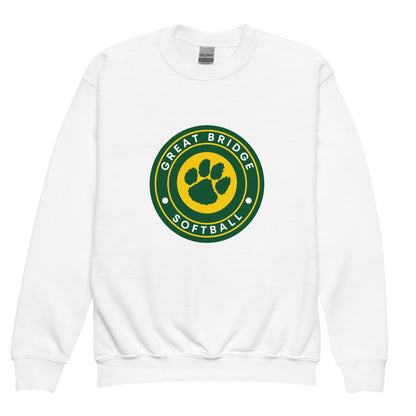 Classic | Youth Sweatshirt | Great Bridge Softball Booster | Badge Logo