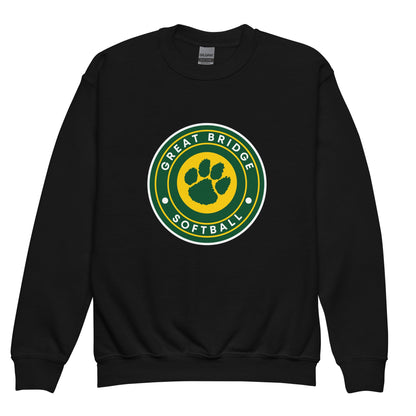 Classic | Youth Sweatshirt | Great Bridge Softball Booster | Badge Logo