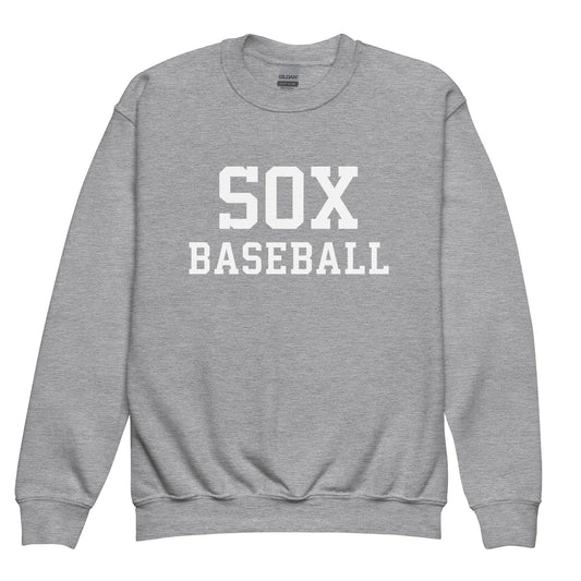 Classic | Youth Sweatshirt | Greenville Sox | Lettermark Logo
