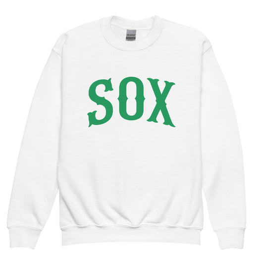 Classic | Youth Sweatshirt | Greenville Sox | Script Logo
