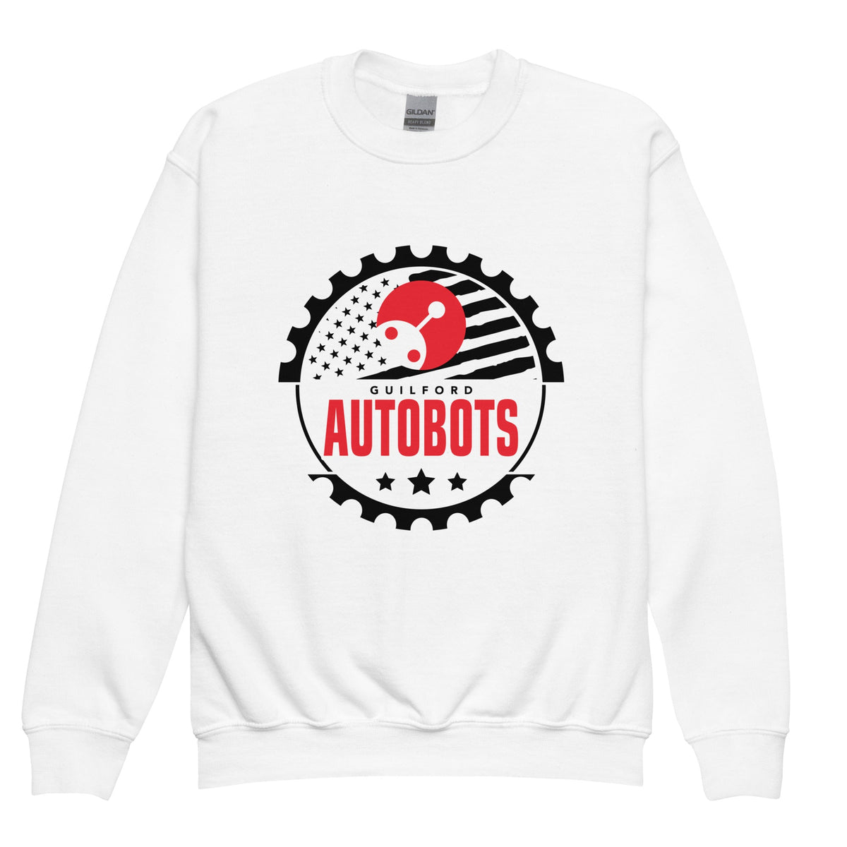 Classic | Youth Sweatshirt | Guilford Autobots | Emblem Logo