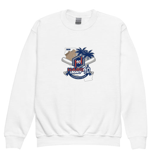 Classic | Youth Sweatshirt | Hard 90 Legacy | Badge Logo