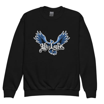 Classic | Youth Sweatshirt | Hi - Lyfe Basketball | Wings Logo