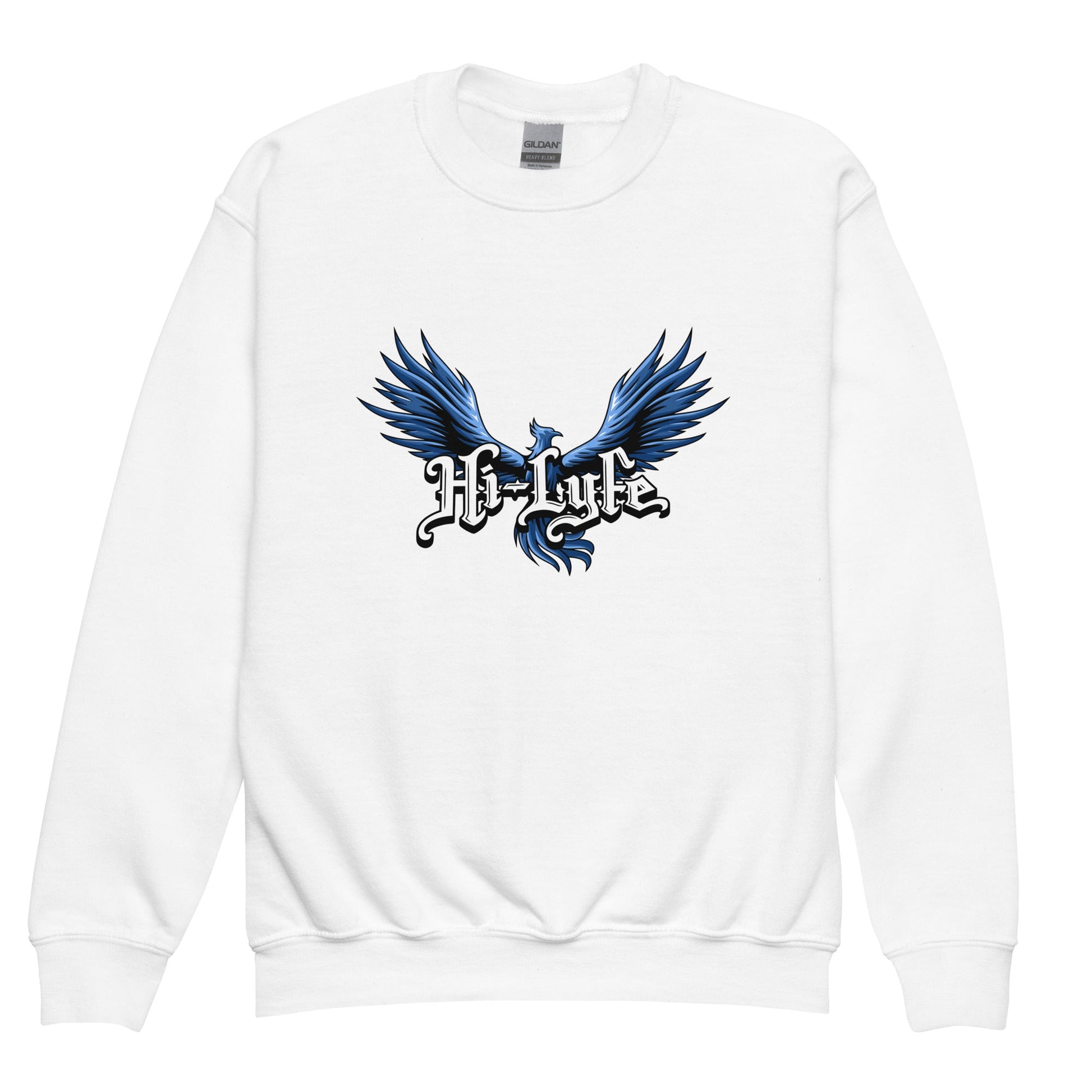 Classic | Youth Sweatshirt | Hi - Lyfe Basketball | Wings Logo