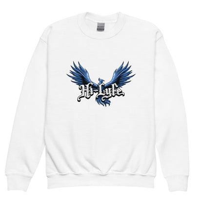 Classic | Youth Sweatshirt | Hi - Lyfe Basketball | Wings Logo