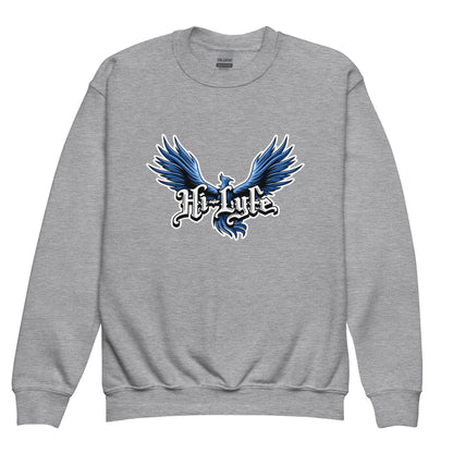 Classic | Youth Sweatshirt | Hi - Lyfe Basketball | Wings Logo