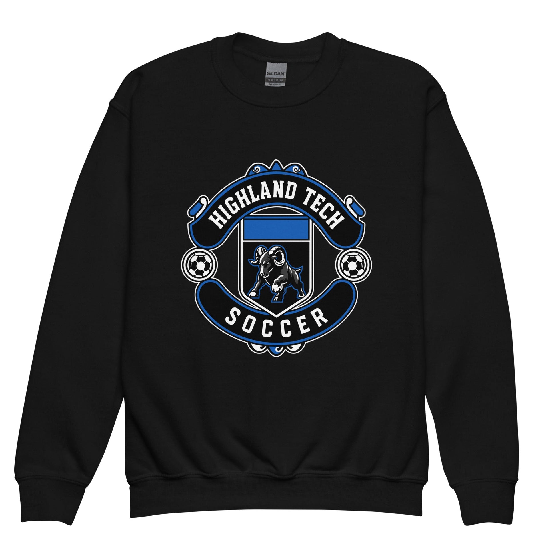 Classic | Youth Sweatshirt | Highland Soccer | Emblem Logo